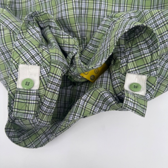 Lole Skort Women 8 Green Plaid Pleated Stretch Tennis Preppy Golf Quick Dry - Picture 7 of 15